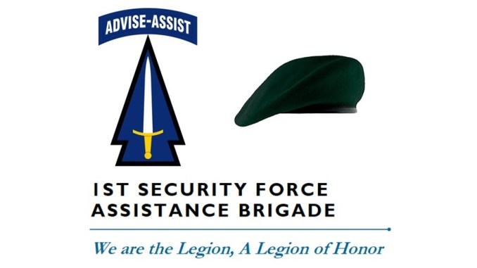 SFAB Beret - The 1st Security Force Assistance Brigade (SFAB) may soon wear a distinctive beret.