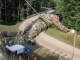 Soldier with 5th SFGA demonstrates Australian Rappel at Boy Scout National Jamboree in West Virginia. (Photo by SSG Matt Britton, 22nd Mobile Public Affairs, US Army, July 21, 2017).