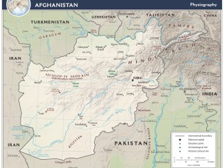 Map of Afghanistan (CIA) - Afghanistan News