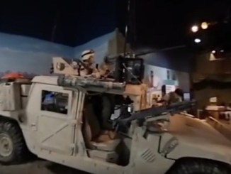 Vehicle on display at Airborne & Special Operations Museum in Fayetteville, NC. (Image from video by Drew Brooks of Fayetteville Observer, July 2017)