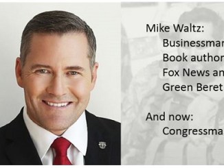 Congressman Mike Waltz - a Green Beret has been elected to Congress from the state of Florida