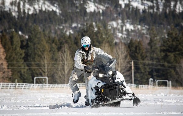 Green Beret Snowmobile Training