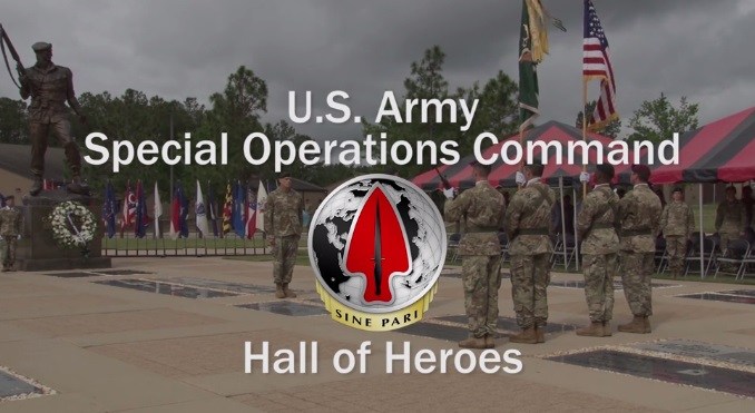 Hall of Heroes - USASOC digital memorial to fallen SOF Soldiers