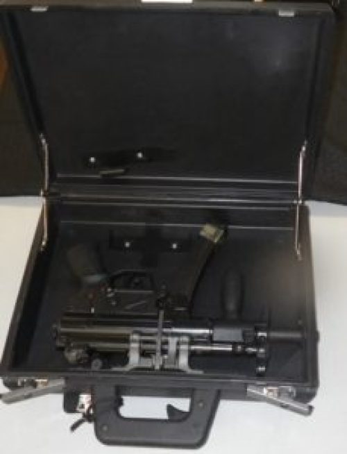 A specialty H&K weapon for those special situaitons and challenging environments in a briefcase.