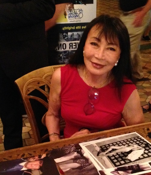 Irene Tsu played the role of the 'honey trap' in the movie "The Green Berets".