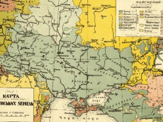 Map of Ukraine Ethnic 1928