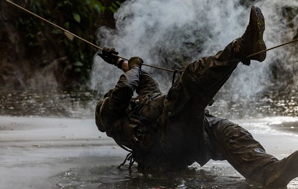 Marine Raiders Conduct Jungle Training