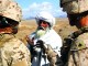 Marines talking with Afghan elder in Helmand province. Photo by Gunnery Sergeant Bryce Piper, USMC, 2011. Photo in July 2018 SIGAR report.
