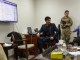 Megan Gully RS HQs PaO advisor meets with Afghan public affairs officers of the Afghan Ministry of Defence (MoD) to discuss use of social media best practices. (Photo Megan Gully, April 25, 2017). Topic - Resolute Support Social Media