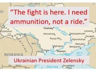 I need ammunition, not a ride. Zelensky