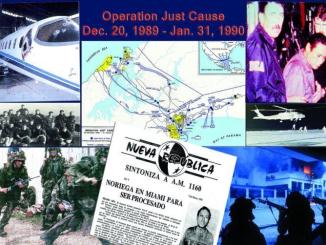 Operation JUST CAUSE in Panama took place in December 1989. (graphic from USSOCOM Twitter feed Dec 20, 2016.