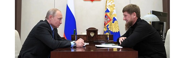 Putin and Kadyrov 2018