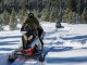 10th Special Forces Group Soldiers riding snowmobiles during training. 10th SFGA FB 20200127.