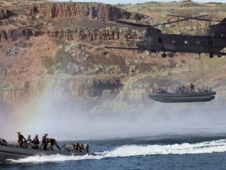 SWCC Conduct Watercraft Movement by Helicopter