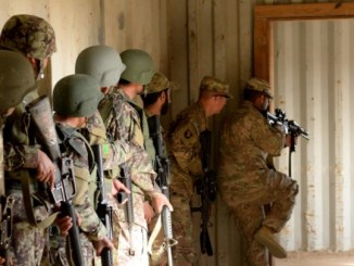 All Things SFAB - Advisors from Task Force Forge provide instruction to the ANDSF at the Helmand province Regional Military Training Center. (Photo by OF-2 Kay Nissen, RS HQs, 8 March 2017)