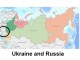 Ukraine and Russia Map