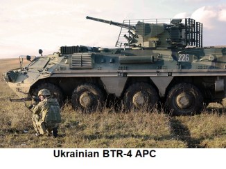 Ukraine BTR-4 APC