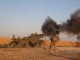 US Artillery in Iraq fire at ISIS locations near Iraqi-Syrian border on June 5, 2018. Photo by PFC Anthony Zendejas, US Army.
