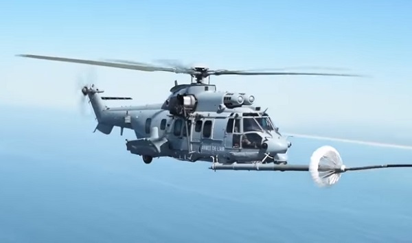 Video Dark Dune 18. AFSOC aircraft conduct aerial refueling of French helicopters during Exercise Dark Dune May 2018. DoD