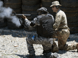 54th SFAB trains up soldier during Tradewinds 2019