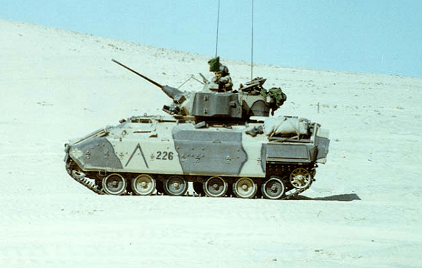 M-3 Bradley Fighting Vehicle Desert Storm