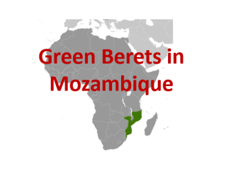 Green Berets in Mozambique