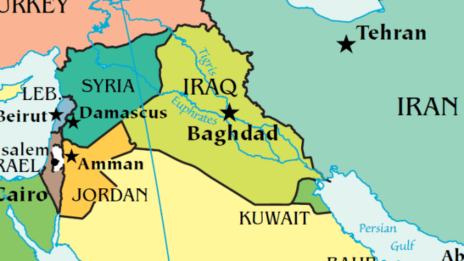 Map Iraq