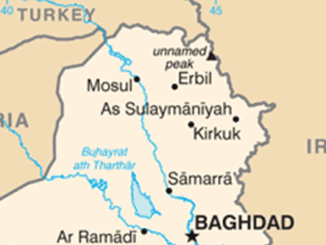 Map Northern Iraq