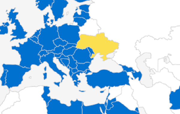 Map Ukraine Europe