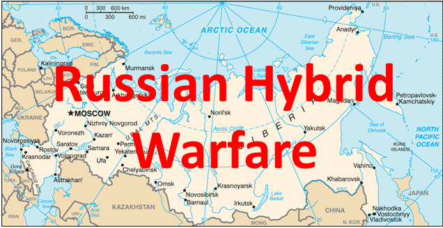 Map - Russian Hybrid Warfare