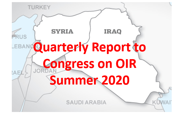 Quarterly Report to Congress OIR Summer 2020