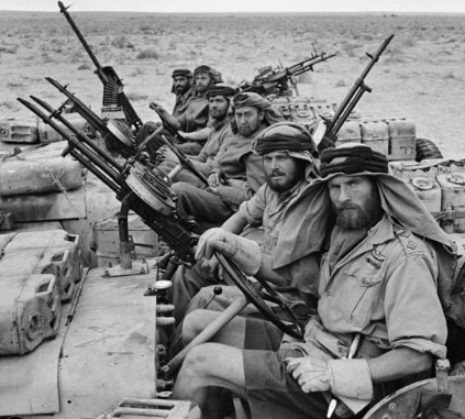 SAS patrol during World War II in Africa (Creative Commons)