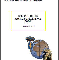 Special Forces Reference Handbook Oct 2001