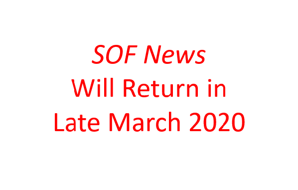 SOF News will return