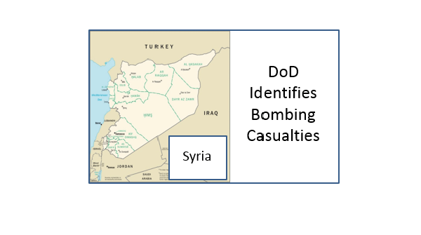 Syria bombing casualties January 2019