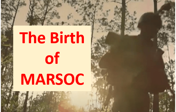 Video - The Birth of MARSOC GSOF Feb 2021