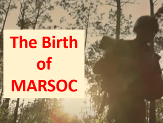 Video - The Birth of MARSOC GSOF Feb 2021